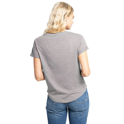 Grey - Back - Sesame Street Womens-Ladies Colourful Group Characters T-Shirt