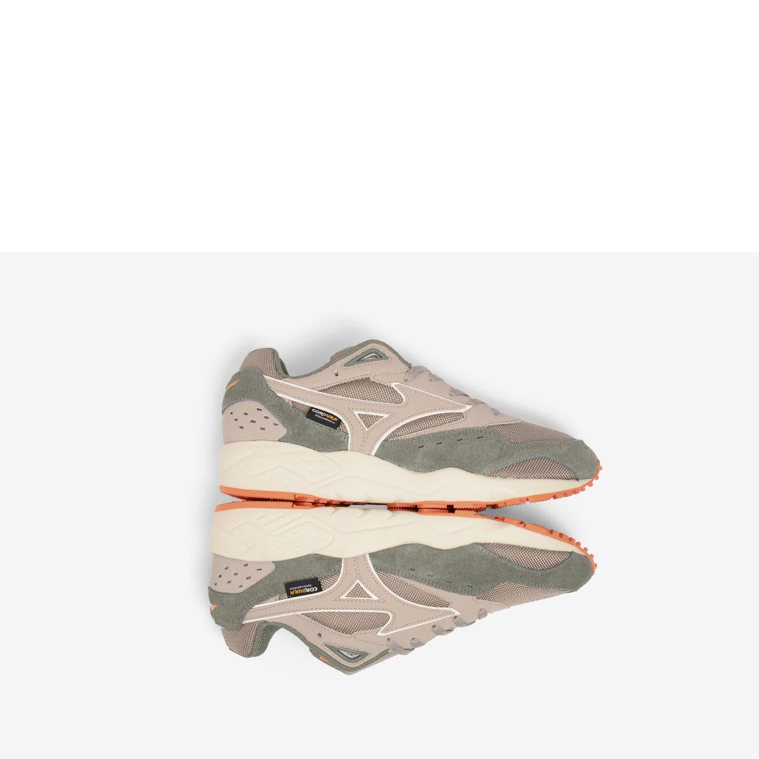 Green - Close up - Mizuno Unisex Adult Contender Cordura Trainers
