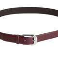 Red - Side - Boss Anna Leather Belt