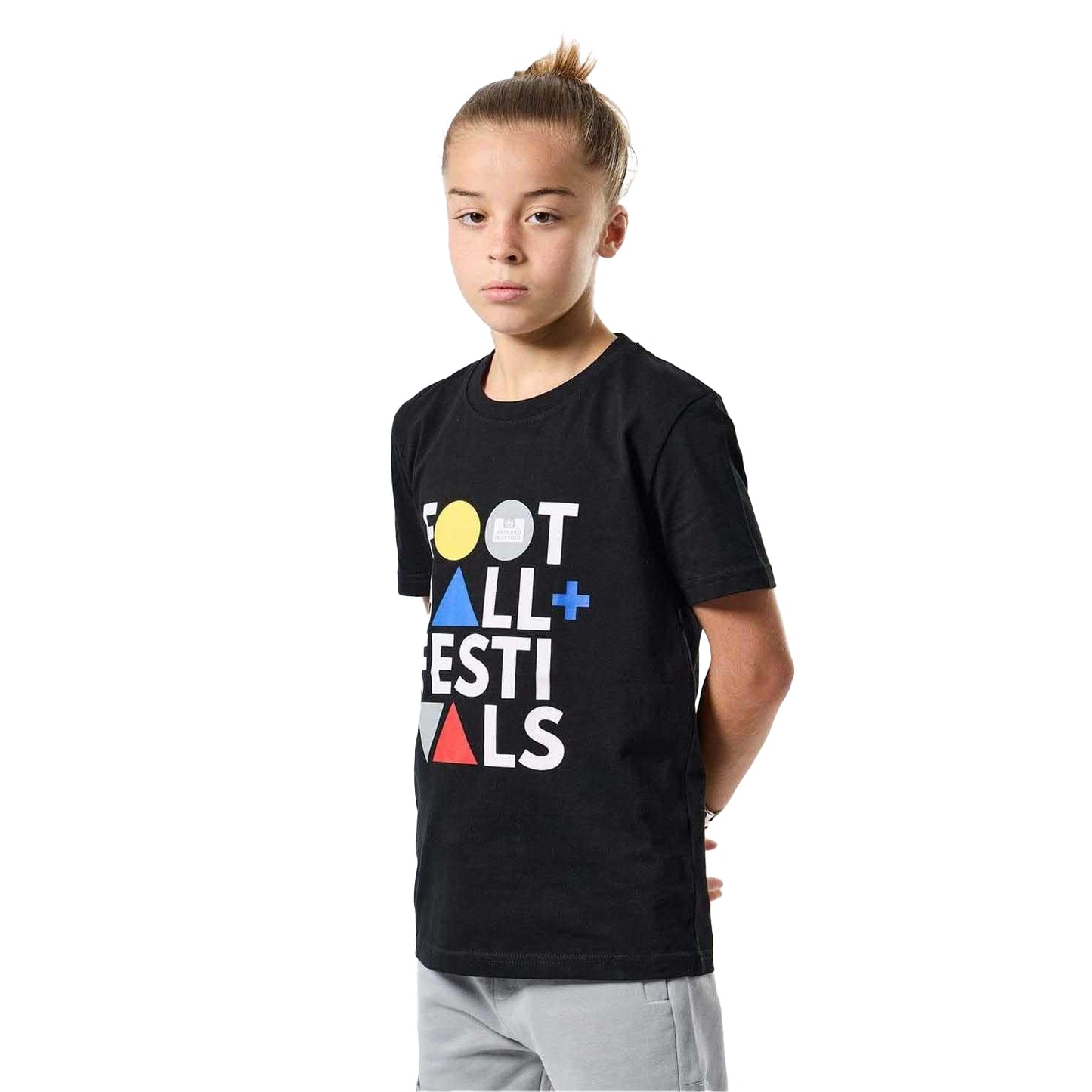 Black - Pack Shot - Weekend Offender Childrens-Kids Football Festival T-Shirt