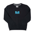 Navy - Front - Weekend Offender Childrens-Kids The Heights Sweatshirt