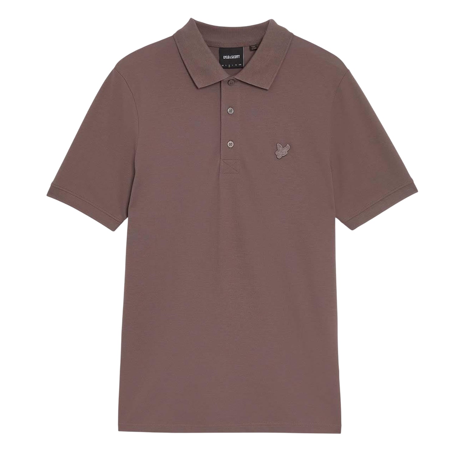 Purple - Front - Lyle & Scott Mens Superfine Polo Shirt