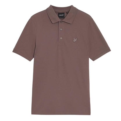 Purple - Front - Lyle & Scott Mens Superfine Polo Shirt