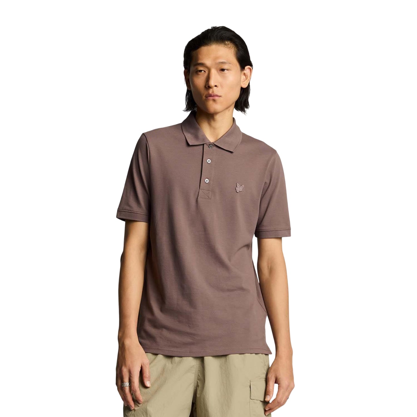 Purple - Lifestyle - Lyle & Scott Mens Superfine Polo Shirt
