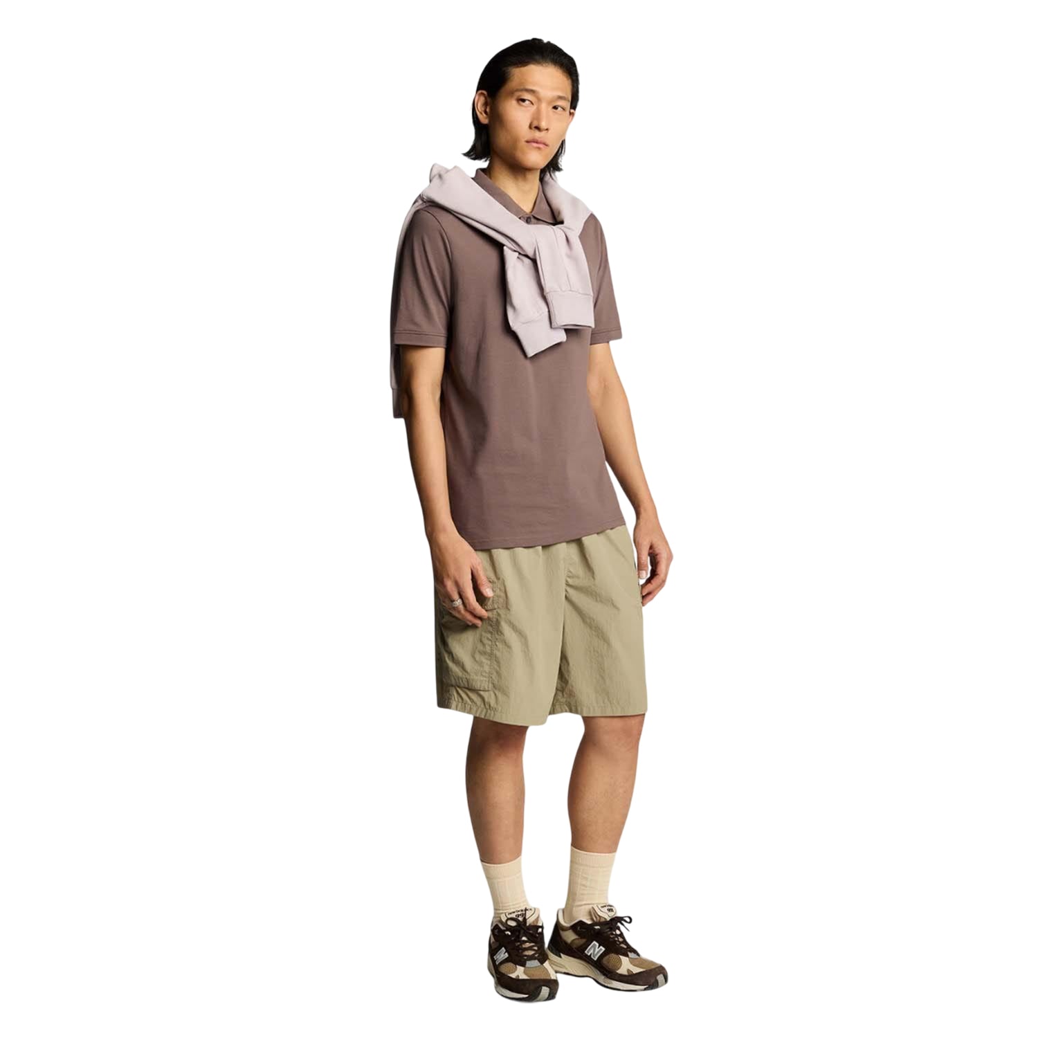 Purple - Pack Shot - Lyle & Scott Mens Superfine Polo Shirt