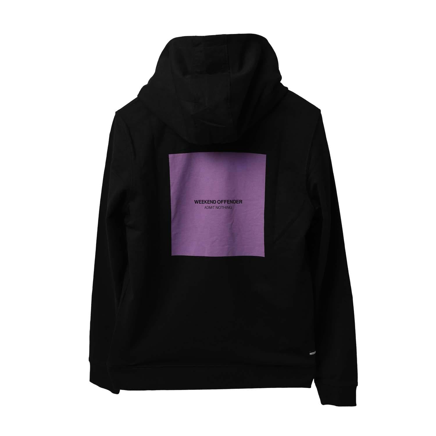 Black - Back - Weekend Offender Childrens-Kids Tagua Hoodie
