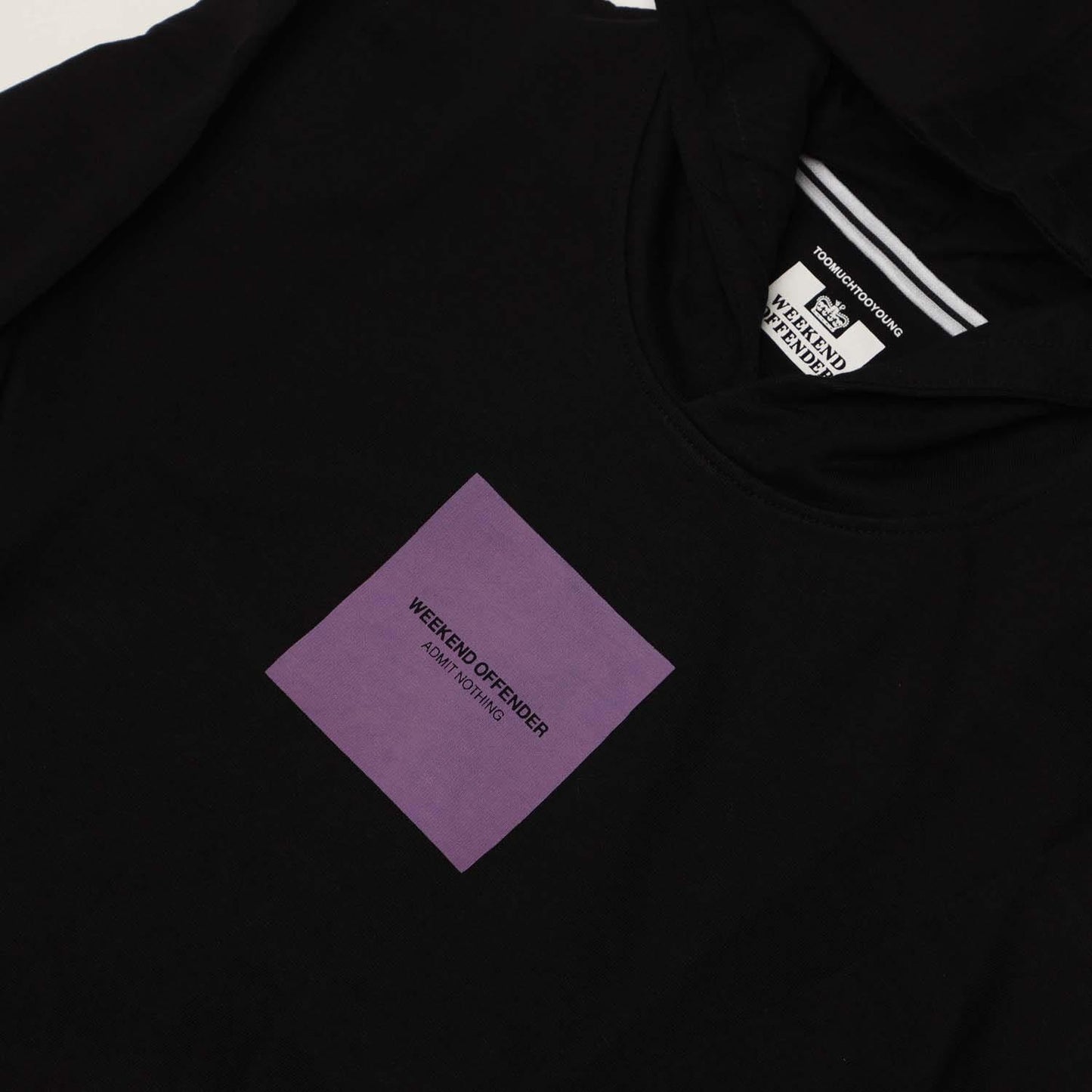 Black - Side - Weekend Offender Childrens-Kids Tagua Hoodie