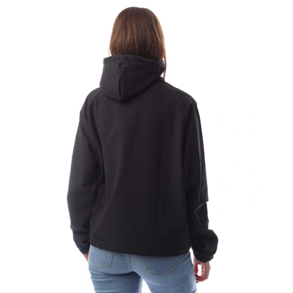 Black - Back - Adidas Womens-Ladies City Escape Hoodie