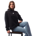 Black - Pack Shot - Adidas Womens-Ladies City Escape Hoodie