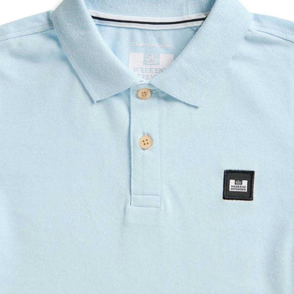 Light Blue - Lifestyle - Weekend Offender Childrens-Kids Canerios Graphic Polo Shirt