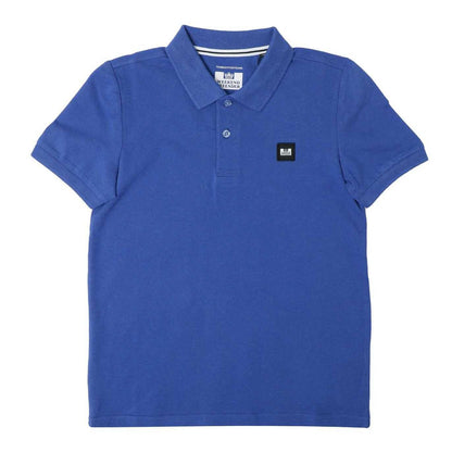 Blue - Front - Weekend Offender Childrens-Kids Canerios Graphic Polo Shirt