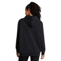 Black - Pack Shot - Under Armour Womens-Ladies Icon Heavyweight Oversized Hoodie