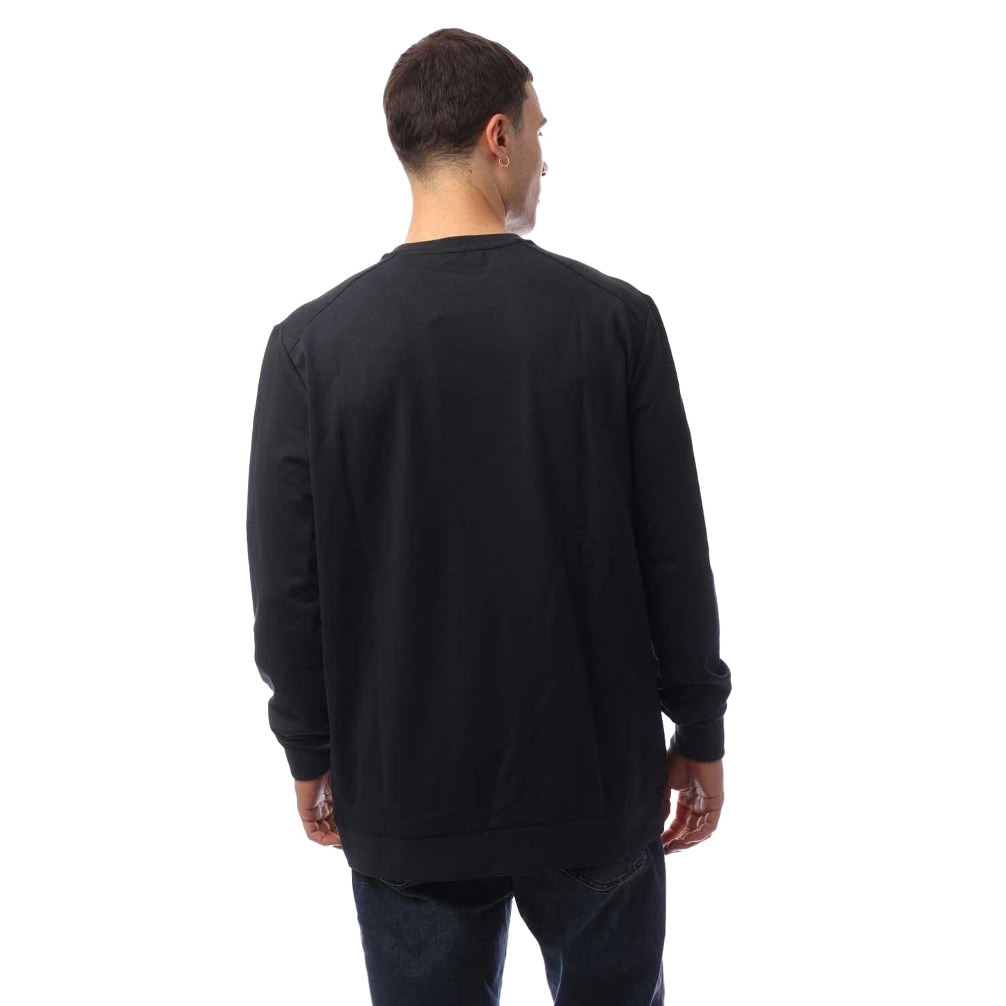 Blue - Back - Lyle & Scott Mens Fleece Sweatshirt
