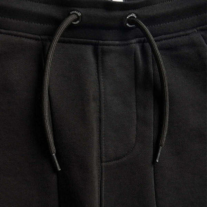 Black - Back - Weekend Offender Childrens-Kids Logo Seamed Jogging Bottoms