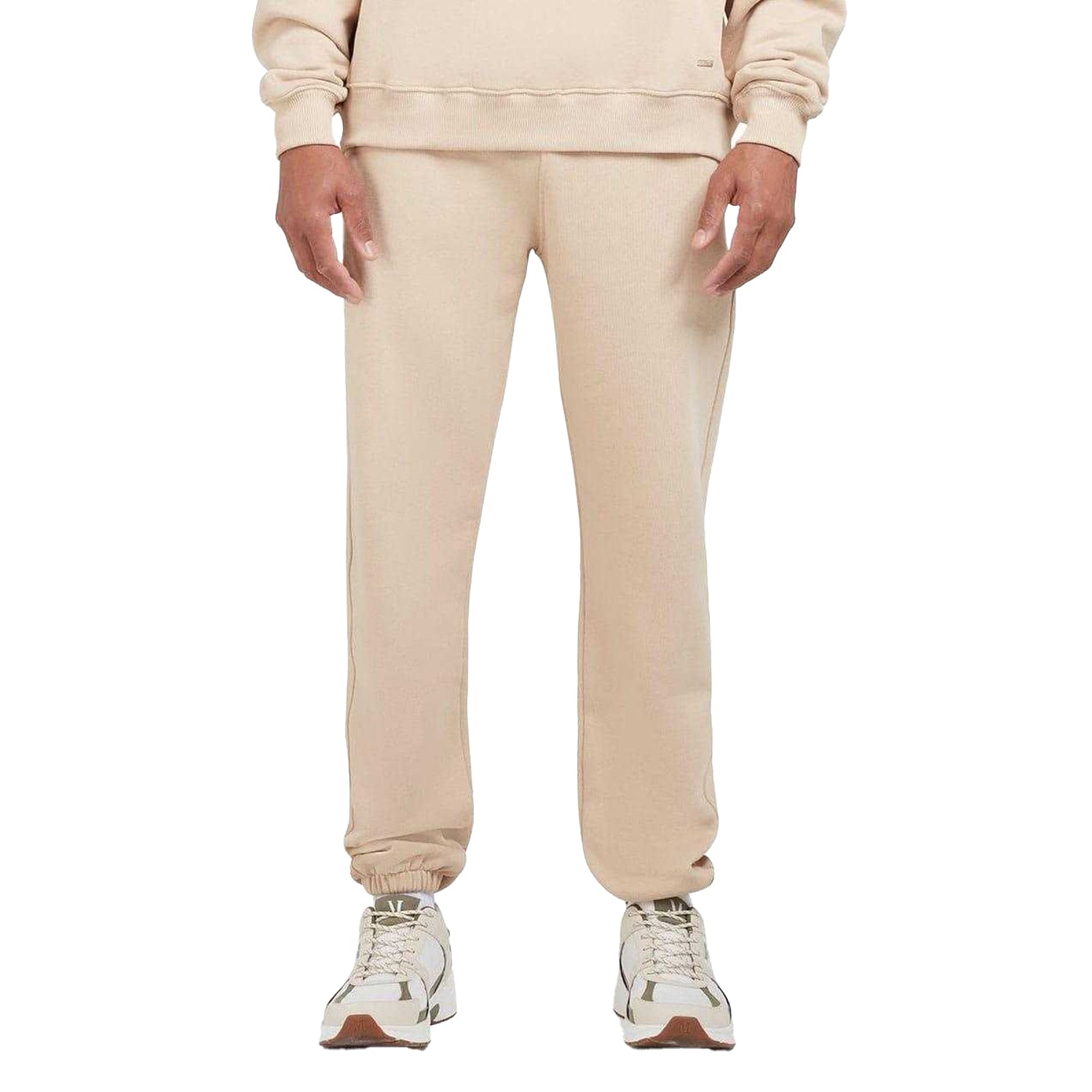 Sand - Side - Mallet Mens Loopback Jogging Bottoms