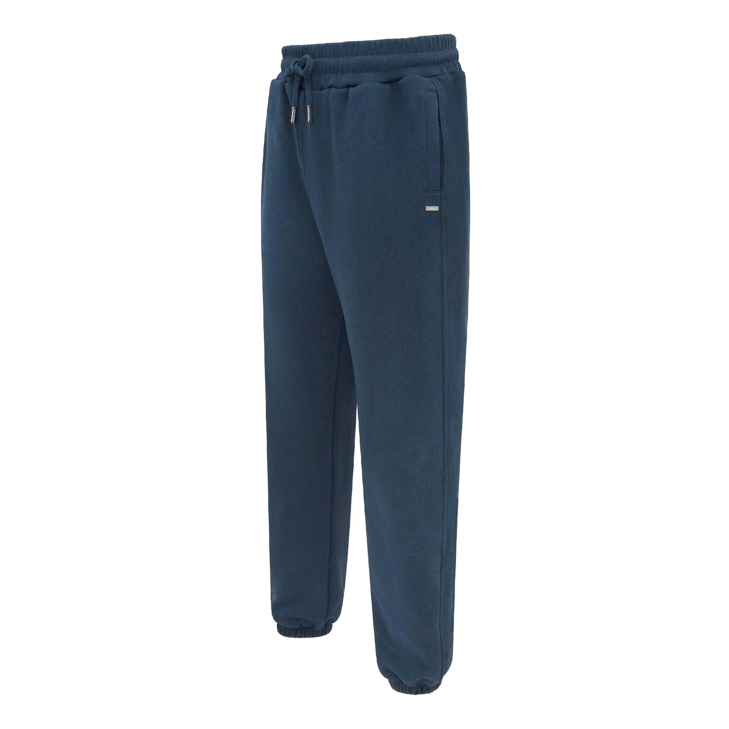 Navy - Front - Mallet Mens Loopback Jogging Bottoms