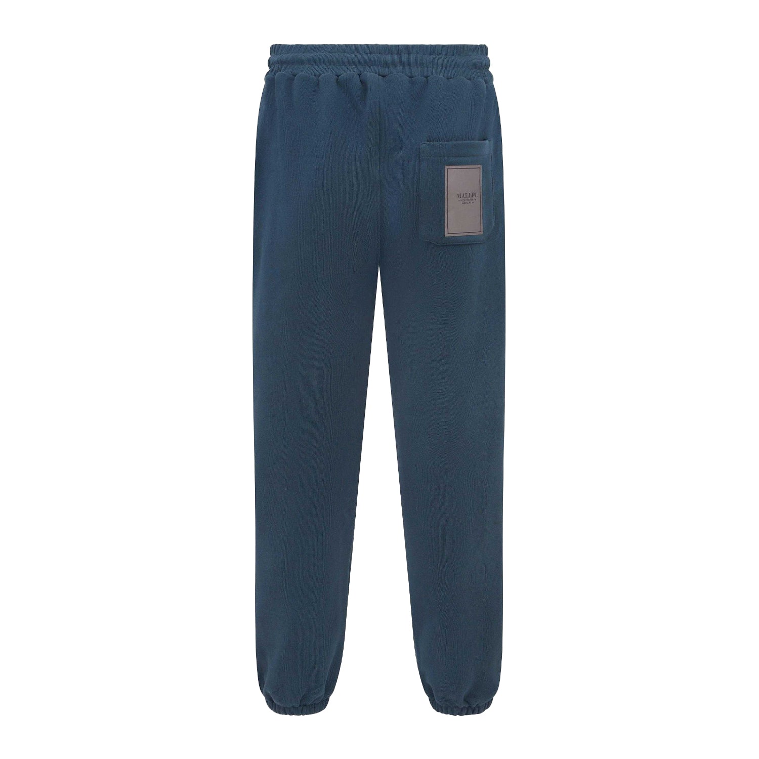 Navy - Back - Mallet Mens Loopback Jogging Bottoms
