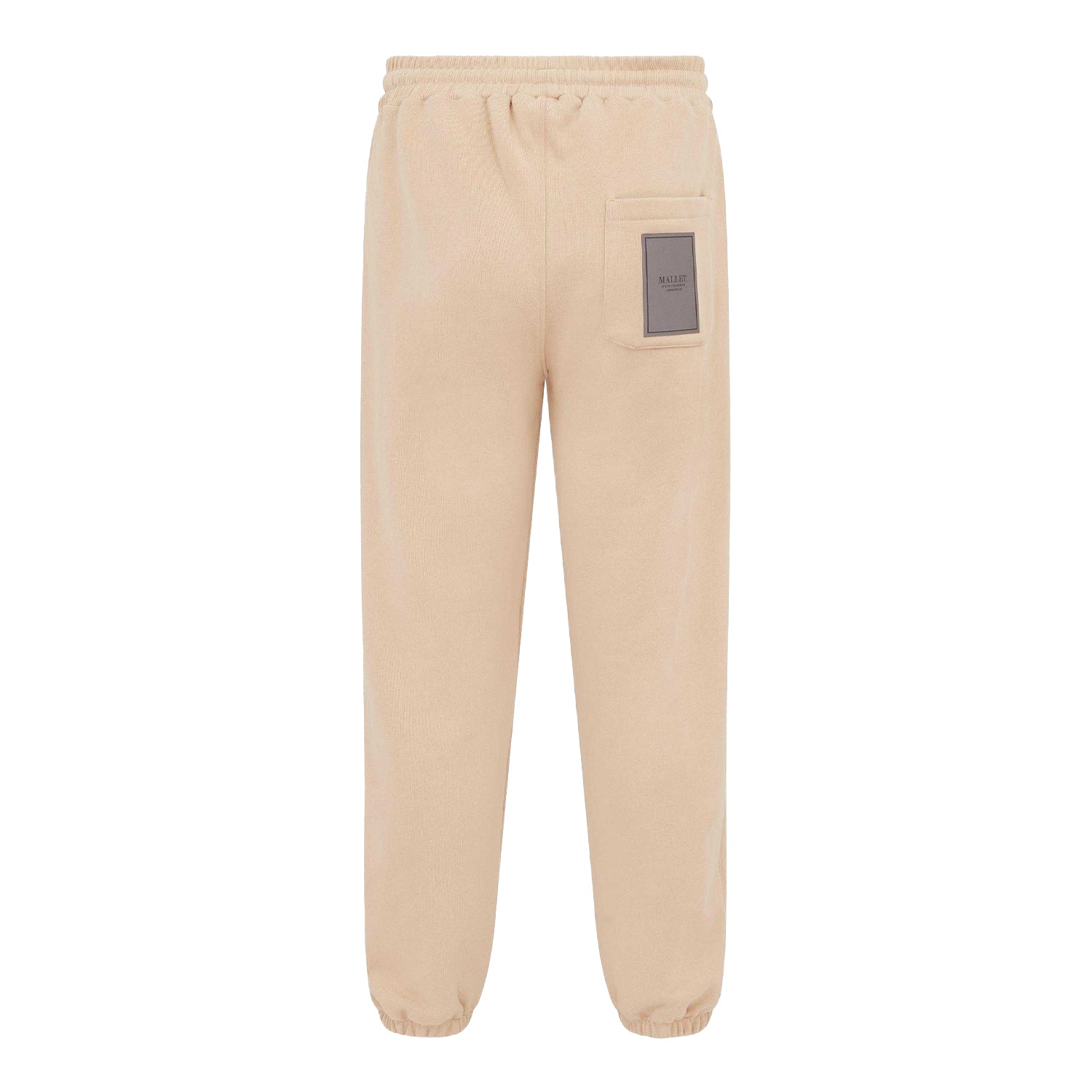 Sand - Back - Mallet Mens Loopback Jogging Bottoms