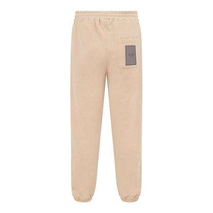 Sand - Back - Mallet Mens Loopback Jogging Bottoms