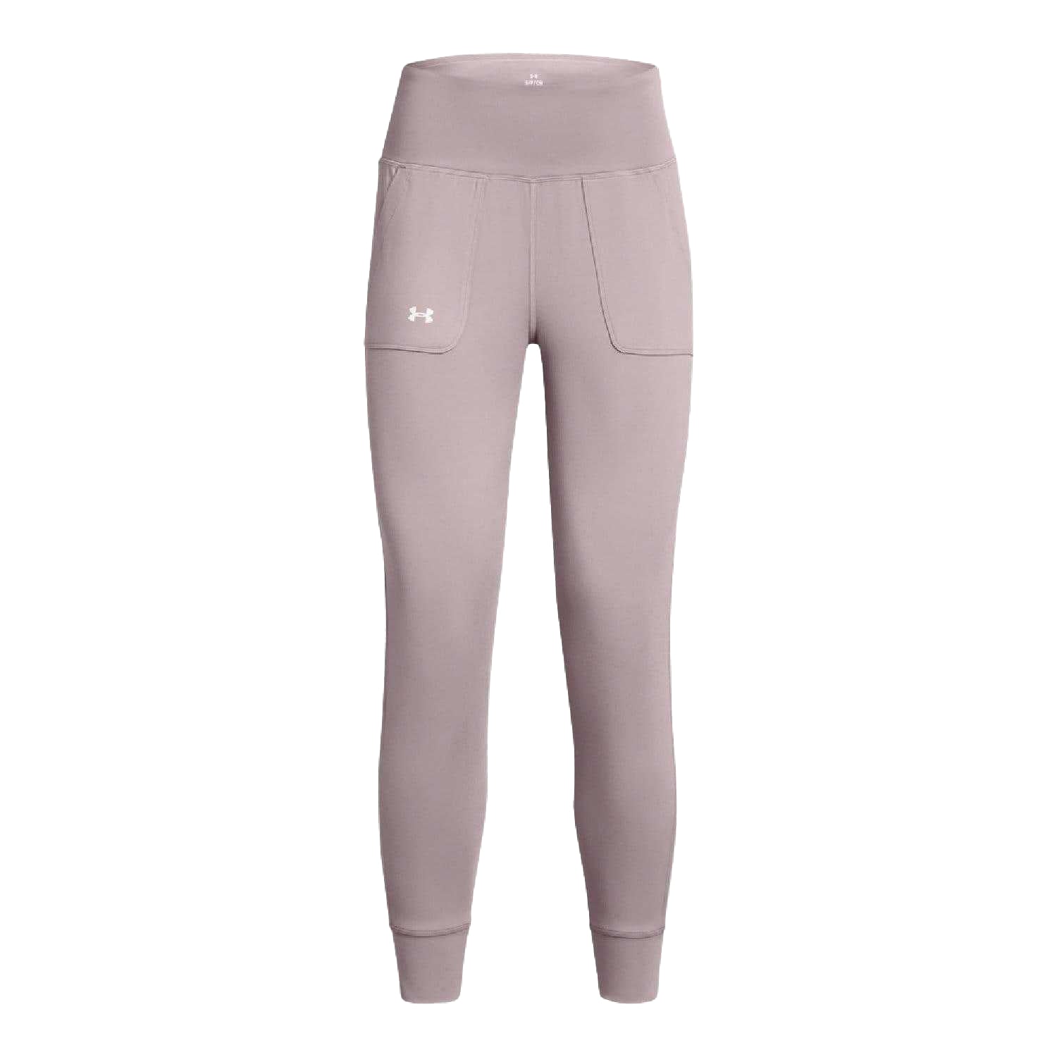 Grey - Front - Under Armour Womens-Ladies Jogging Bottoms