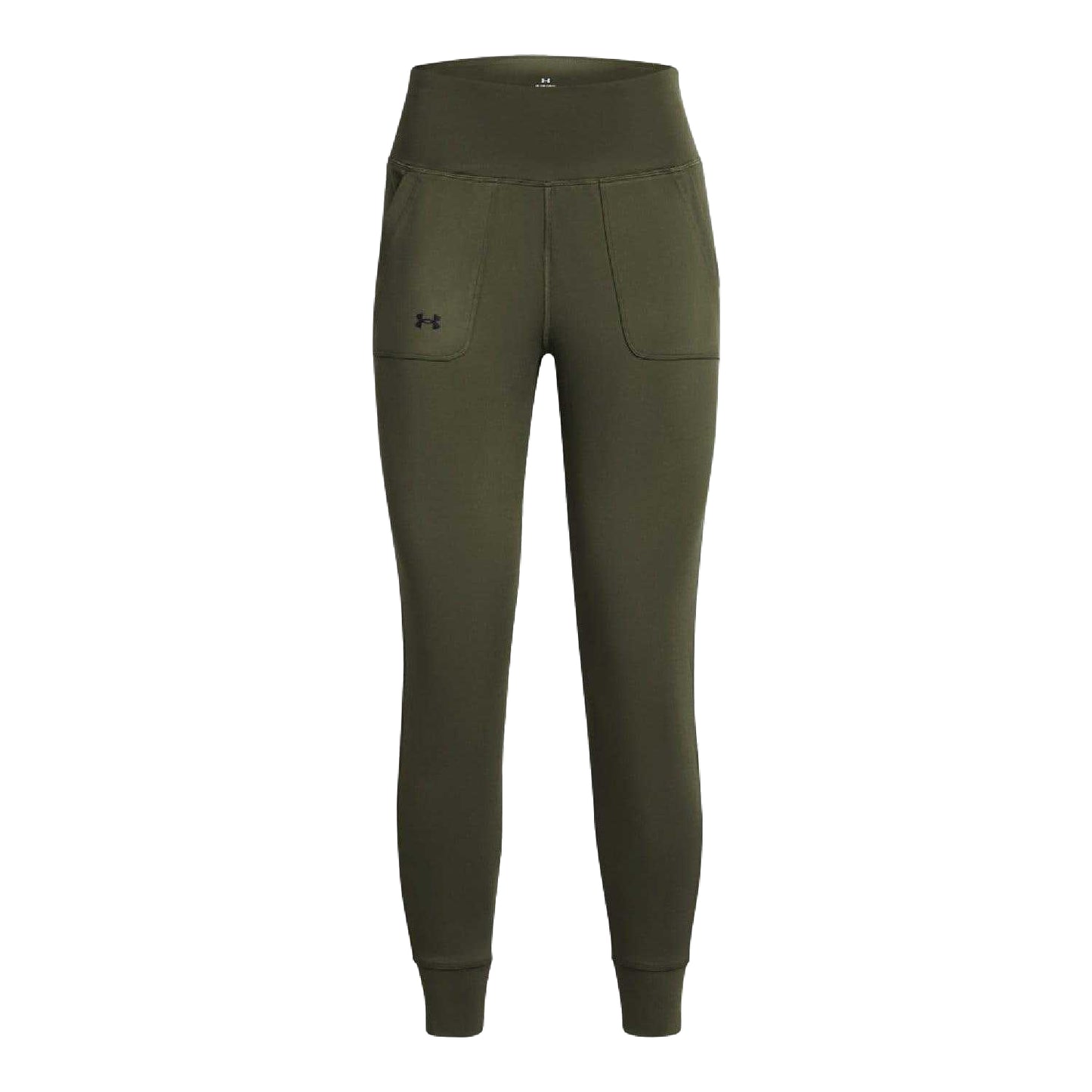 Green - Front - Under Armour Womens-Ladies Jogging Bottoms