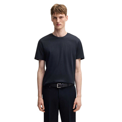 Dark Blue - Front - Boss Mens Tessler 150 T-Shirt