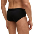 Black - Lifestyle - Boss Mens Logo Briefs (Pack of 3)