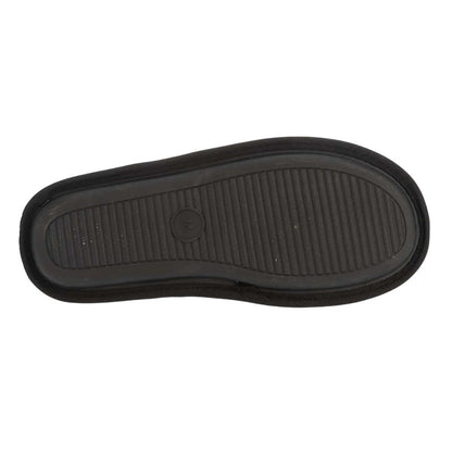Black - Side - Lyle & Scott Mens Tarquinn Mule Slippers