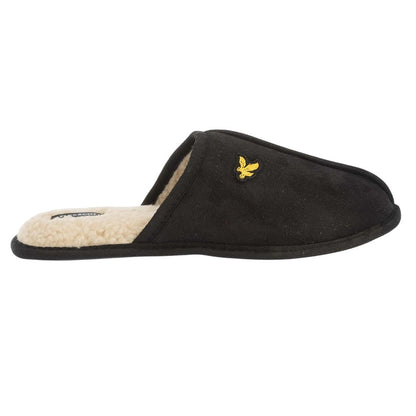 Black - Lifestyle - Lyle & Scott Mens Tarquinn Mule Slippers