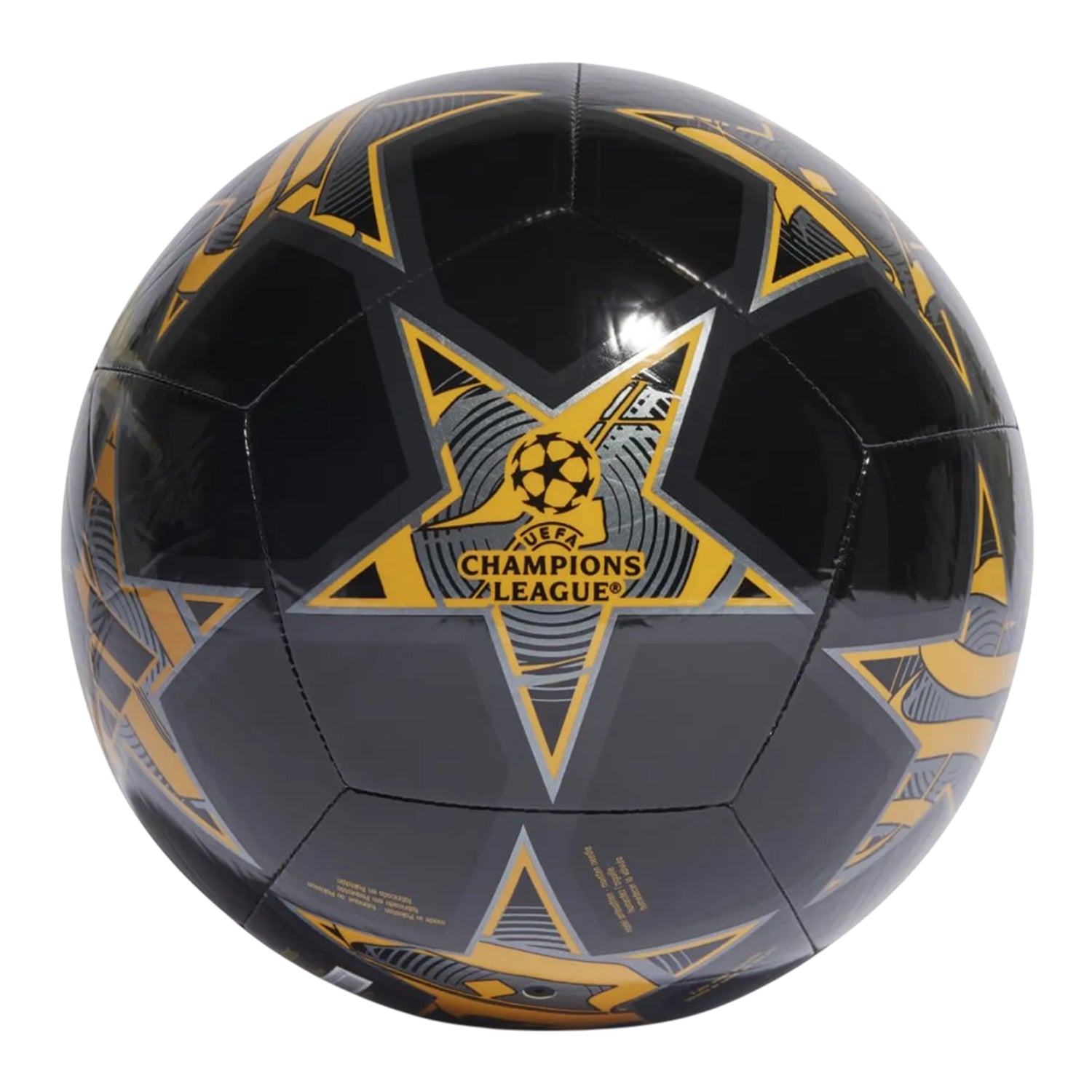 Black-Gold - Back - Adidas UEFA Europa League Football