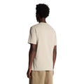 Beige - Back - Lyle & Scott Mens Superfine Cotton T-Shirt