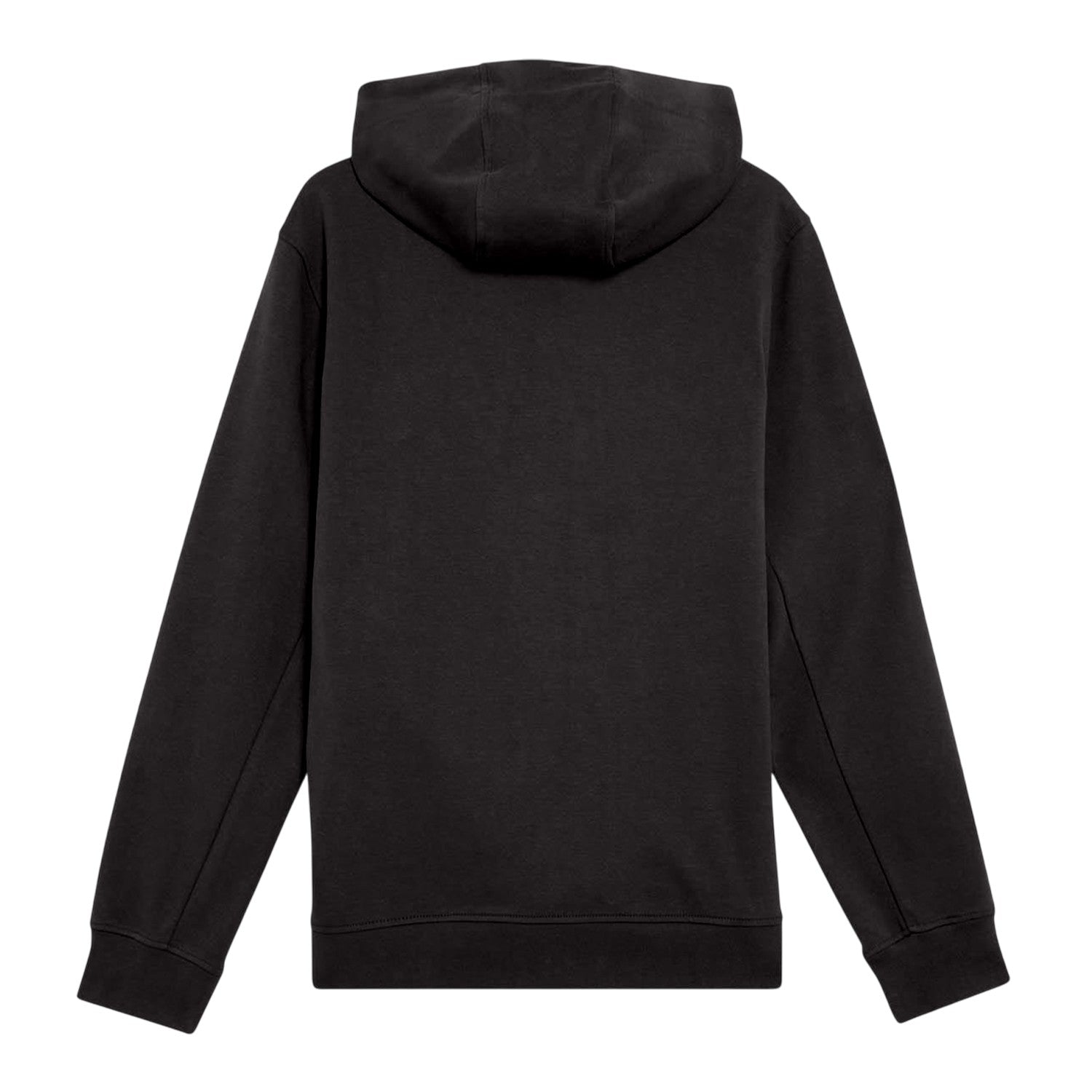 Black - Back - Lyle & Scott Mens Hybrid Softshell Pull Over Hoodie
