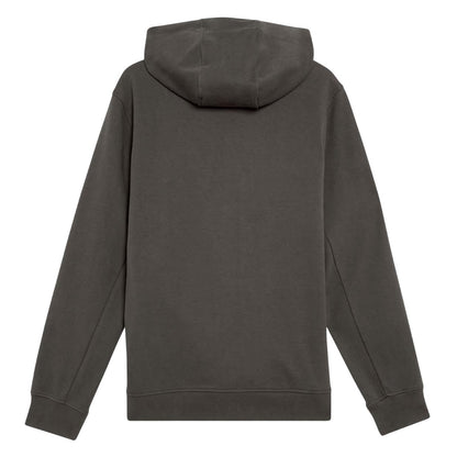 Grey - Back - Lyle & Scott Mens Hybrid Softshell Pull Over Hoodie