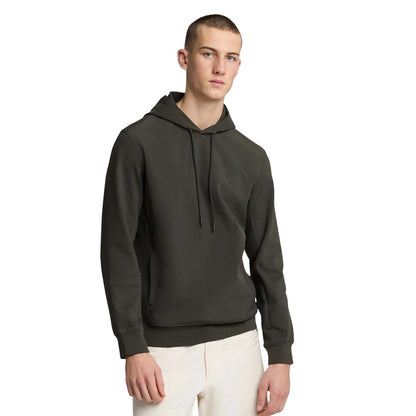 Grey - Lifestyle - Lyle & Scott Mens Hybrid Softshell Pull Over Hoodie