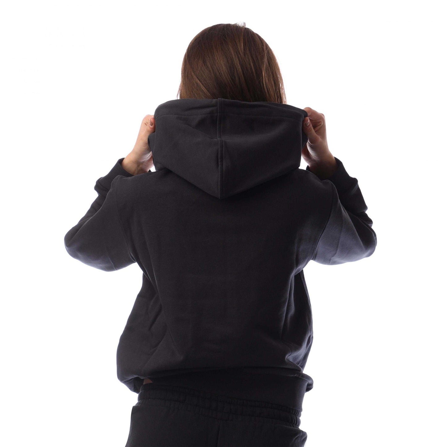 Navy - Back - Emporio Armani Womens-Ladies Full Zip Hoodie