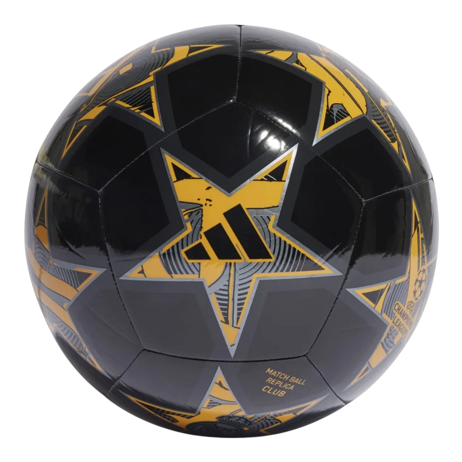 Black-Gold - Front - Adidas UEFA Europa League Football