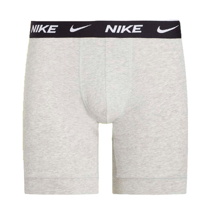 Black-Green-Grey - Back - Nike Mens Boxer Shorts (Pack of 3)