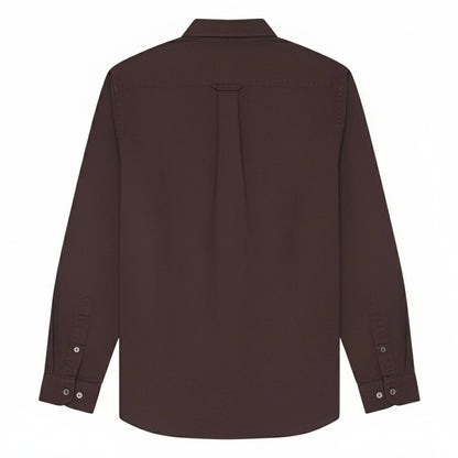 Green - Back - Lyle & Scott Mens Tonal Eagle Oxford Shirt