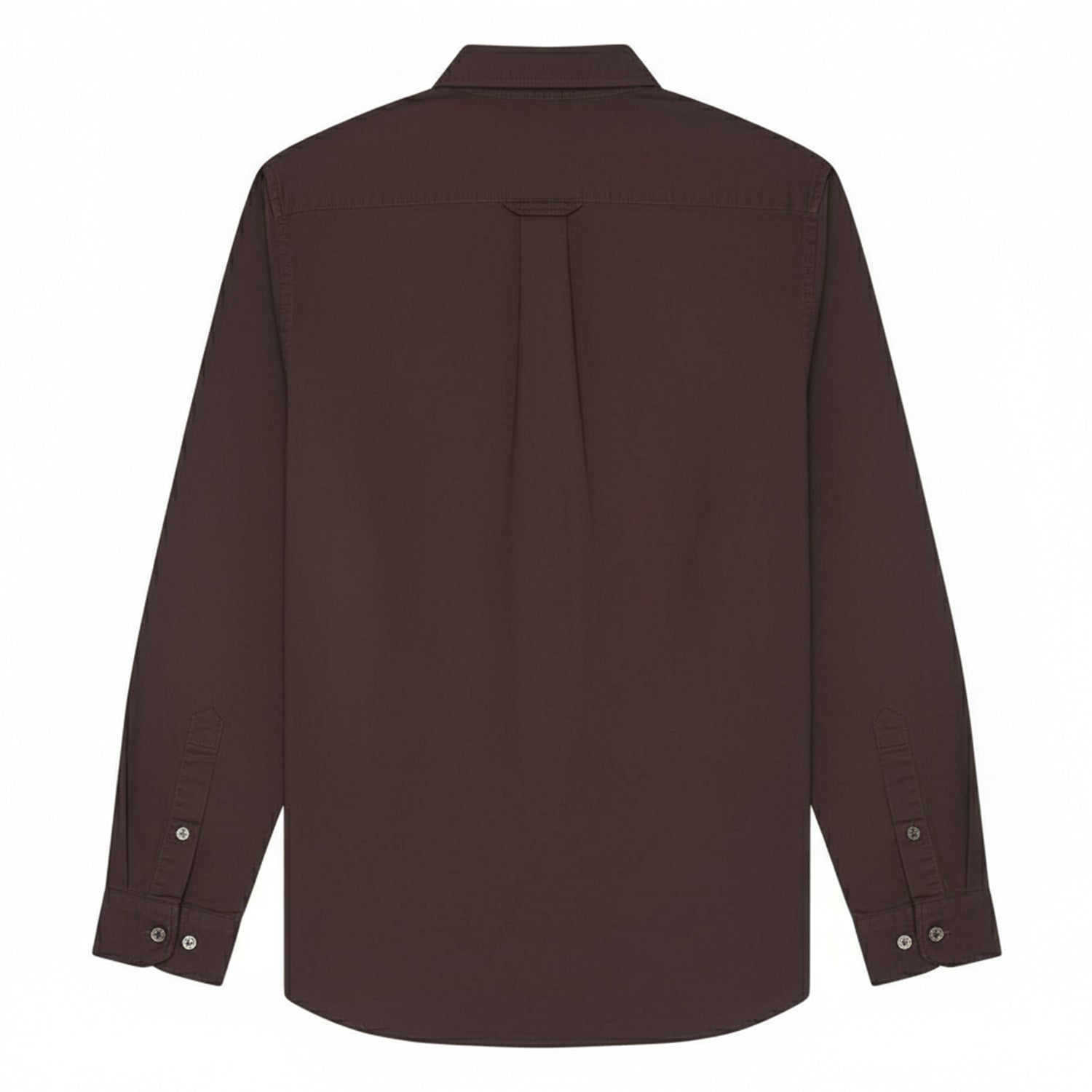 Green - Back - Lyle & Scott Mens Tonal Eagle Oxford Shirt