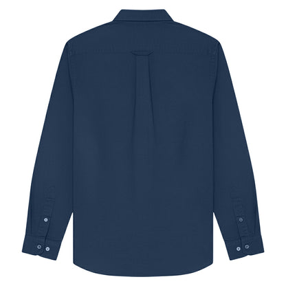 Blue - Back - Lyle & Scott Mens Pocket Pleated Overshirt