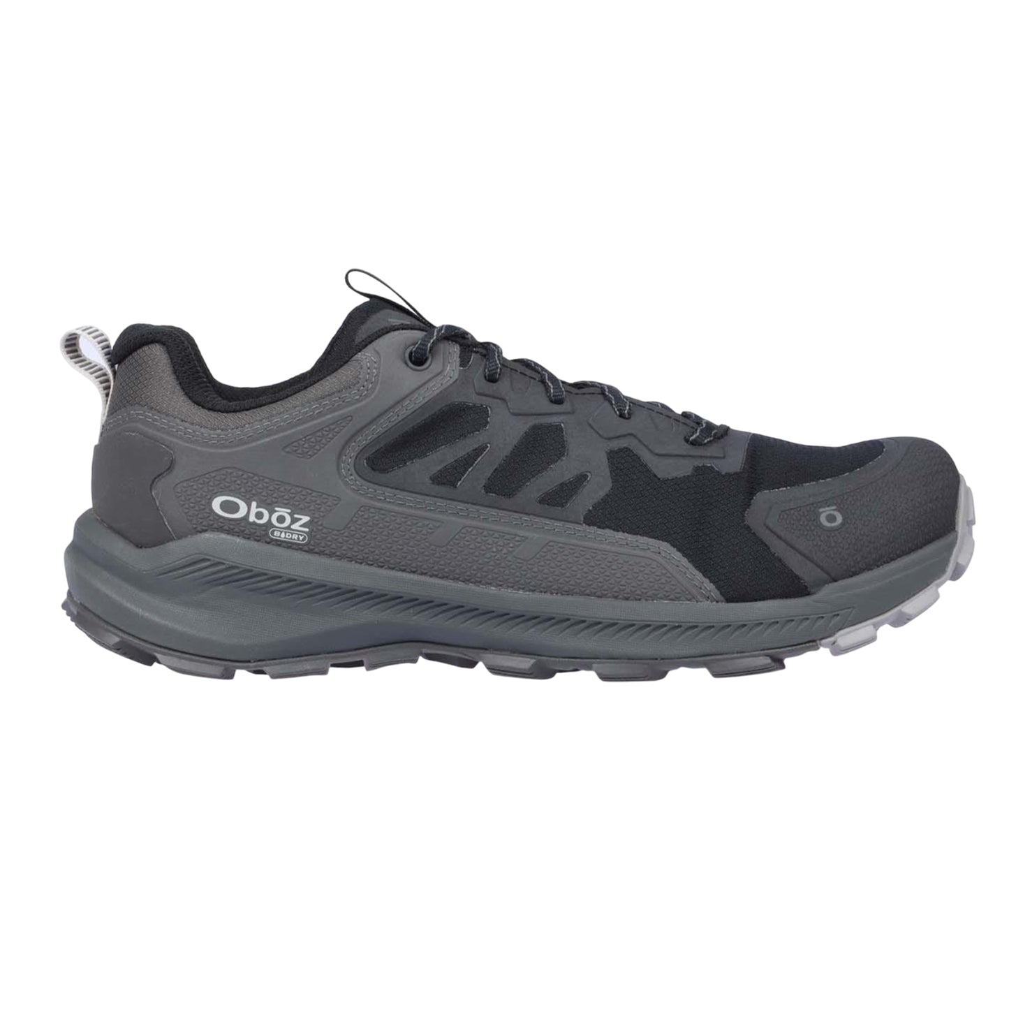 Black - Side - Oboz Unisex Adult Katabatic Waterproof Boots