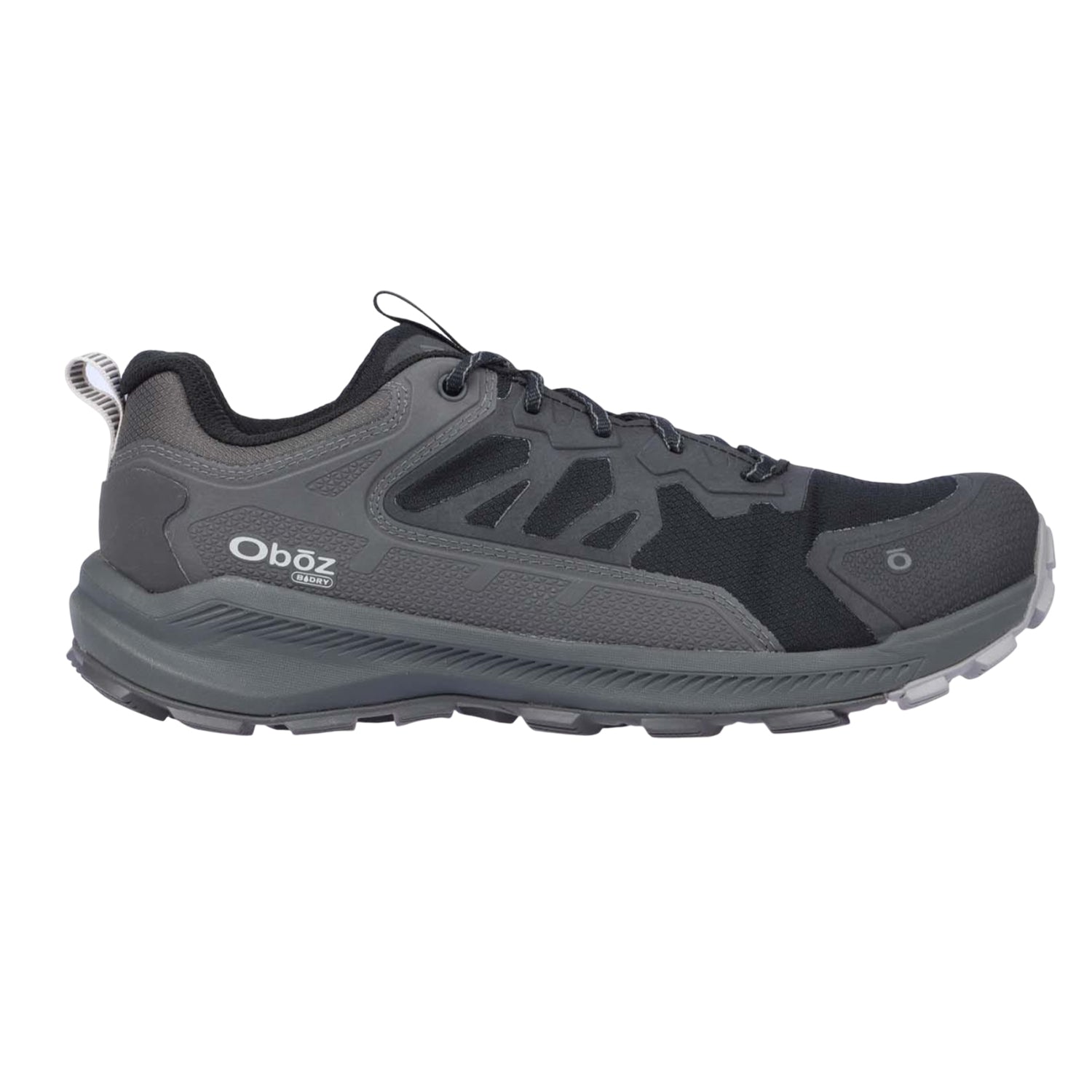 Black - Side - Oboz Unisex Adult Katabatic Waterproof Boots