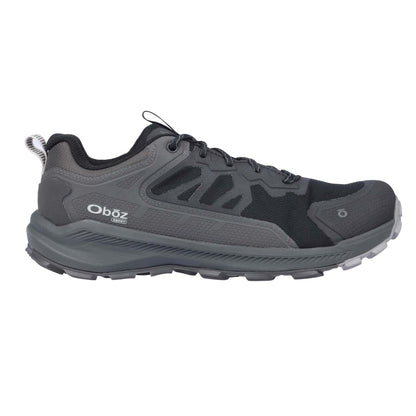 Black - Side - Oboz Unisex Adult Katabatic Waterproof Boots