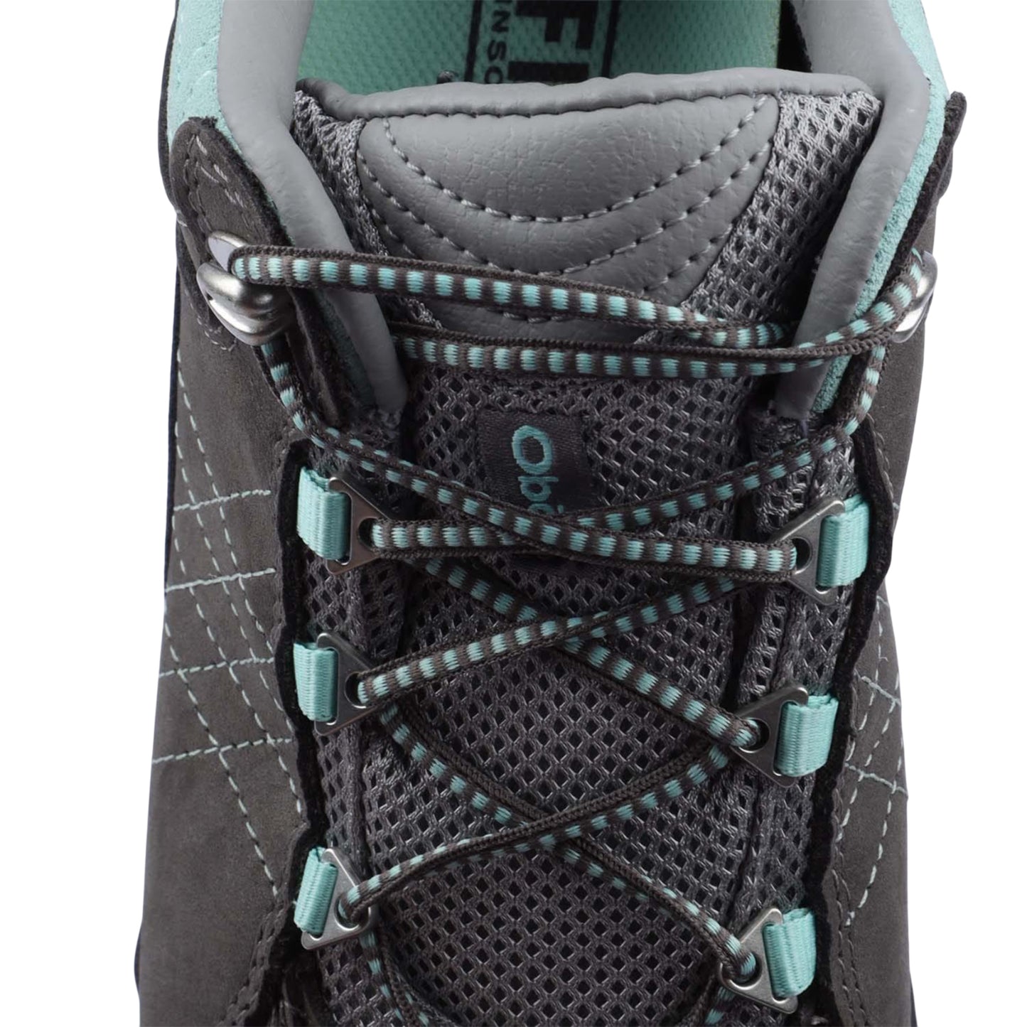Charcoal - Pack Shot - Automobilist Unisex Adult Sapphire Nubuck Low Rise Boots