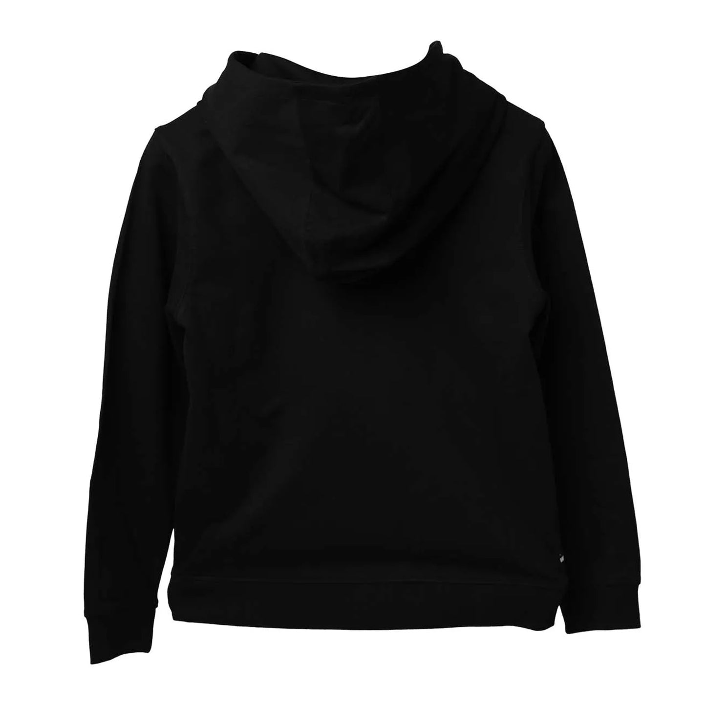 Black - Back - Weekend Offender Childrens-Kids Ribbe Badge Ribbed Hoodie