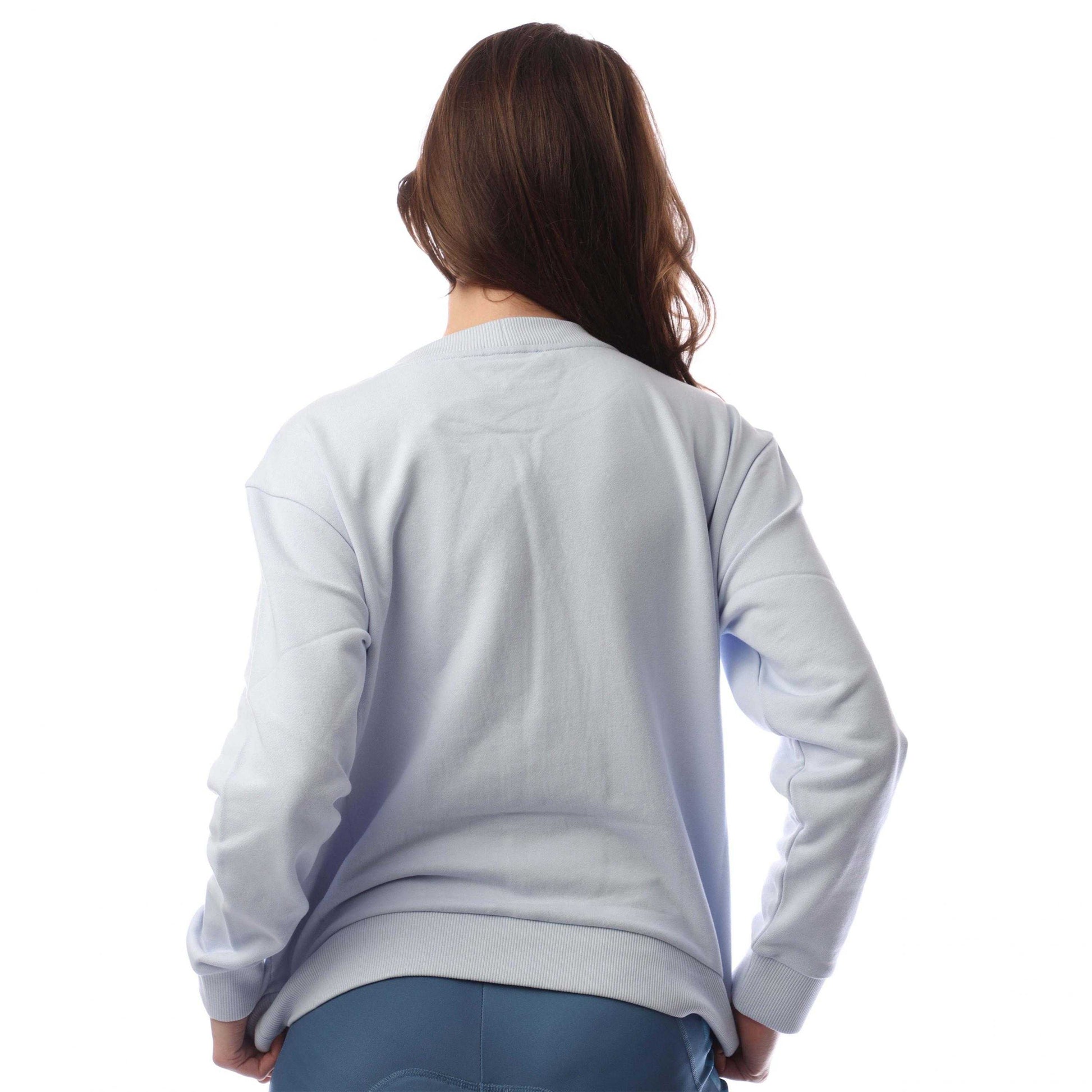 Blue - Back - Emporio Armani Womens-Ladies Sweatshirt