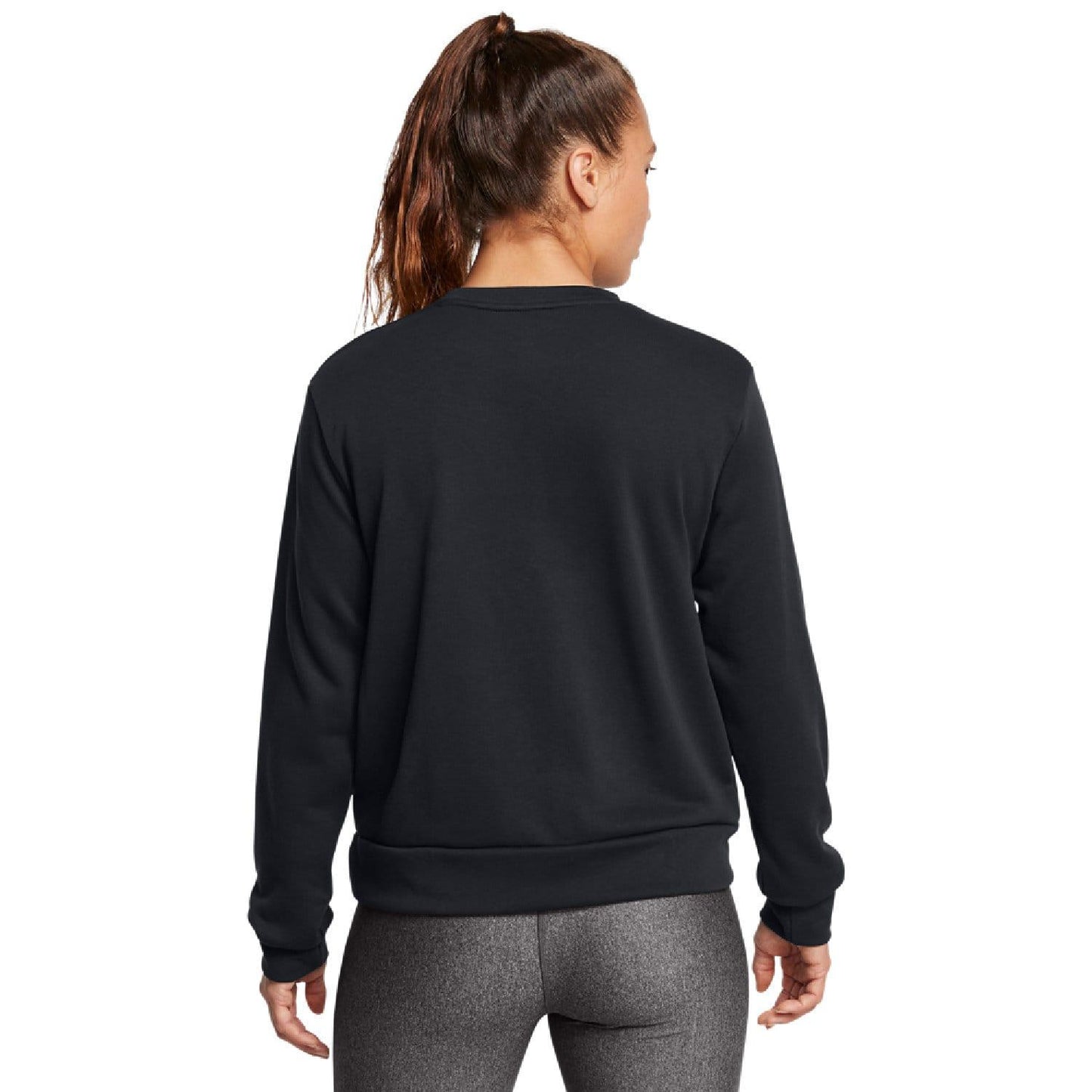Black - Lifestyle - Under Armour Womens-Ladies French Terry Sweatshirt