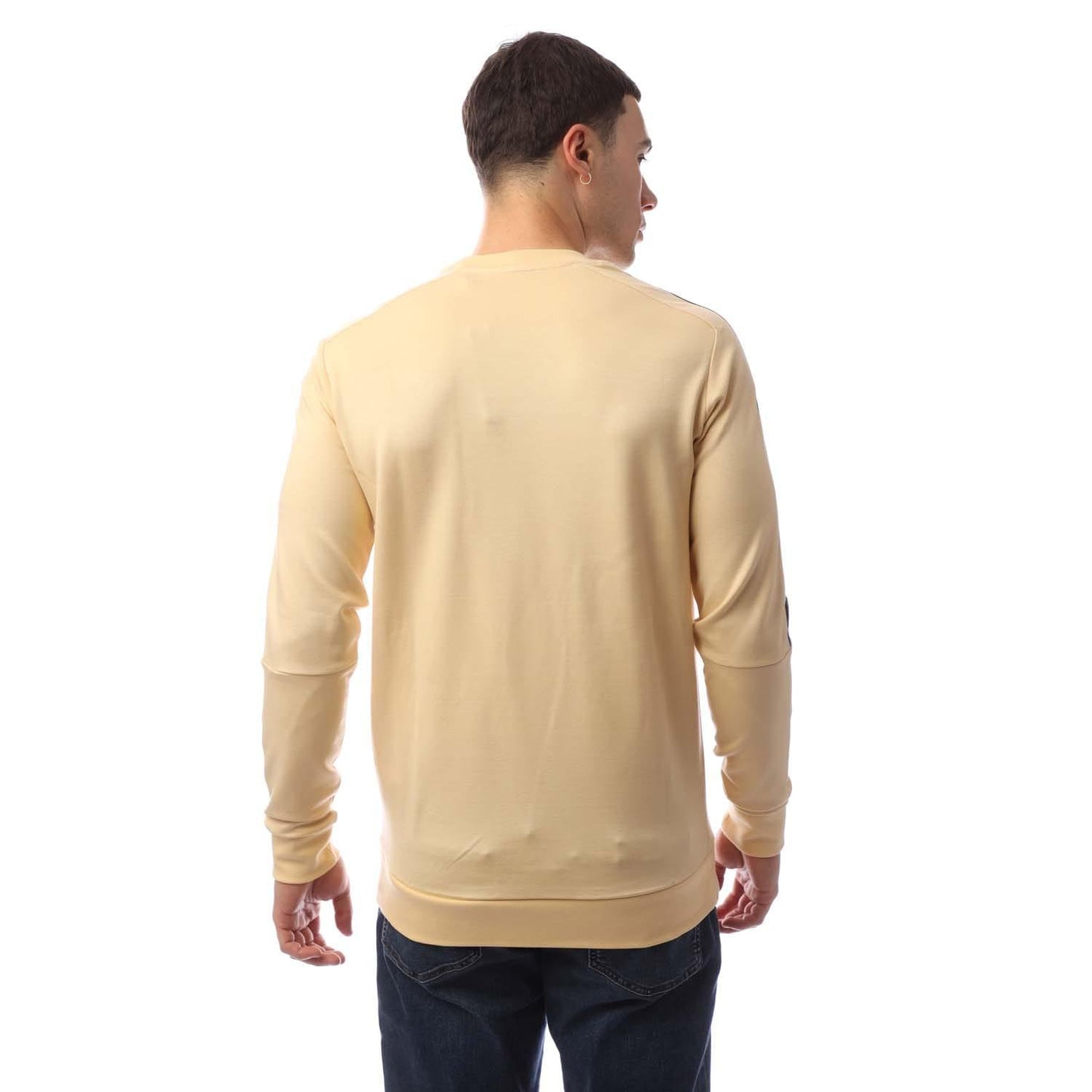 Yellow - Back - Lyle & Scott Mens Sweatshirt