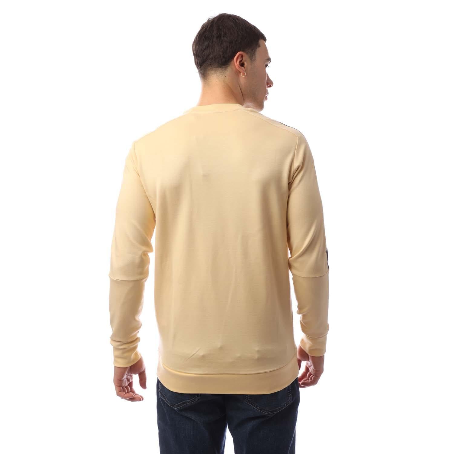 Yellow - Back - Lyle & Scott Mens Sweatshirt