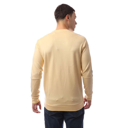 Yellow - Back - Lyle & Scott Mens Sweatshirt